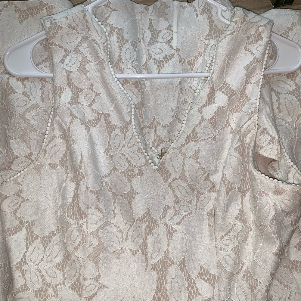 Fab’rik beige dress
